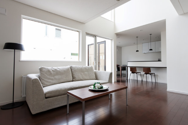 「mama」想いの家 リビング