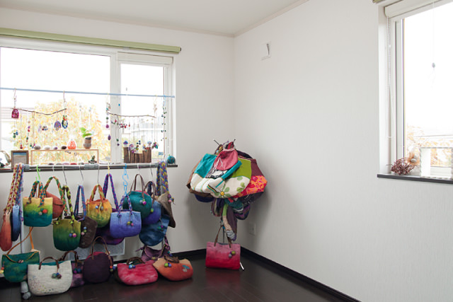 南国を想う家 居室