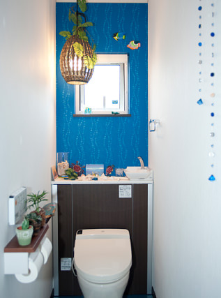 南国を想う家 トイレ