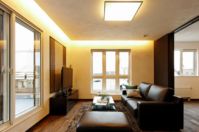 やさしい家Ⅱ リビング