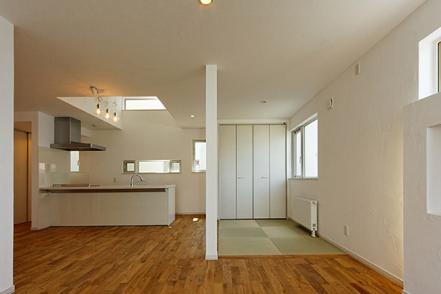 やさしい家Ⅲ リビング