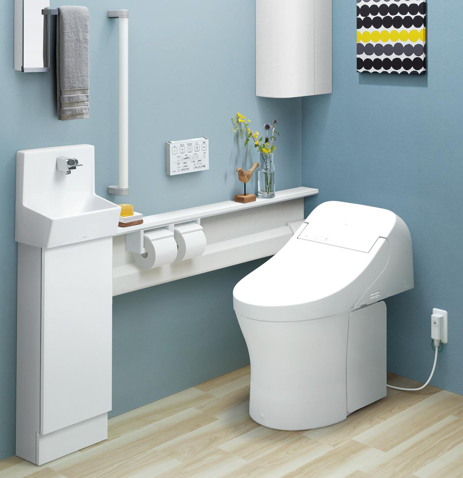 XCH1602PWS アラウーノ S160 タイプ2 パナソニック トイレ 全自動おそうじトイレ（タンクレストイレ） 排水芯120mm 壁排水（120タイプ） 手洗いなし ホワイト - 1